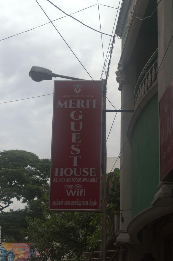 Merit Guest House Chennai Bagian luar foto